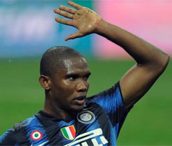 Cameroon captain Eto`o banned for 15 matches